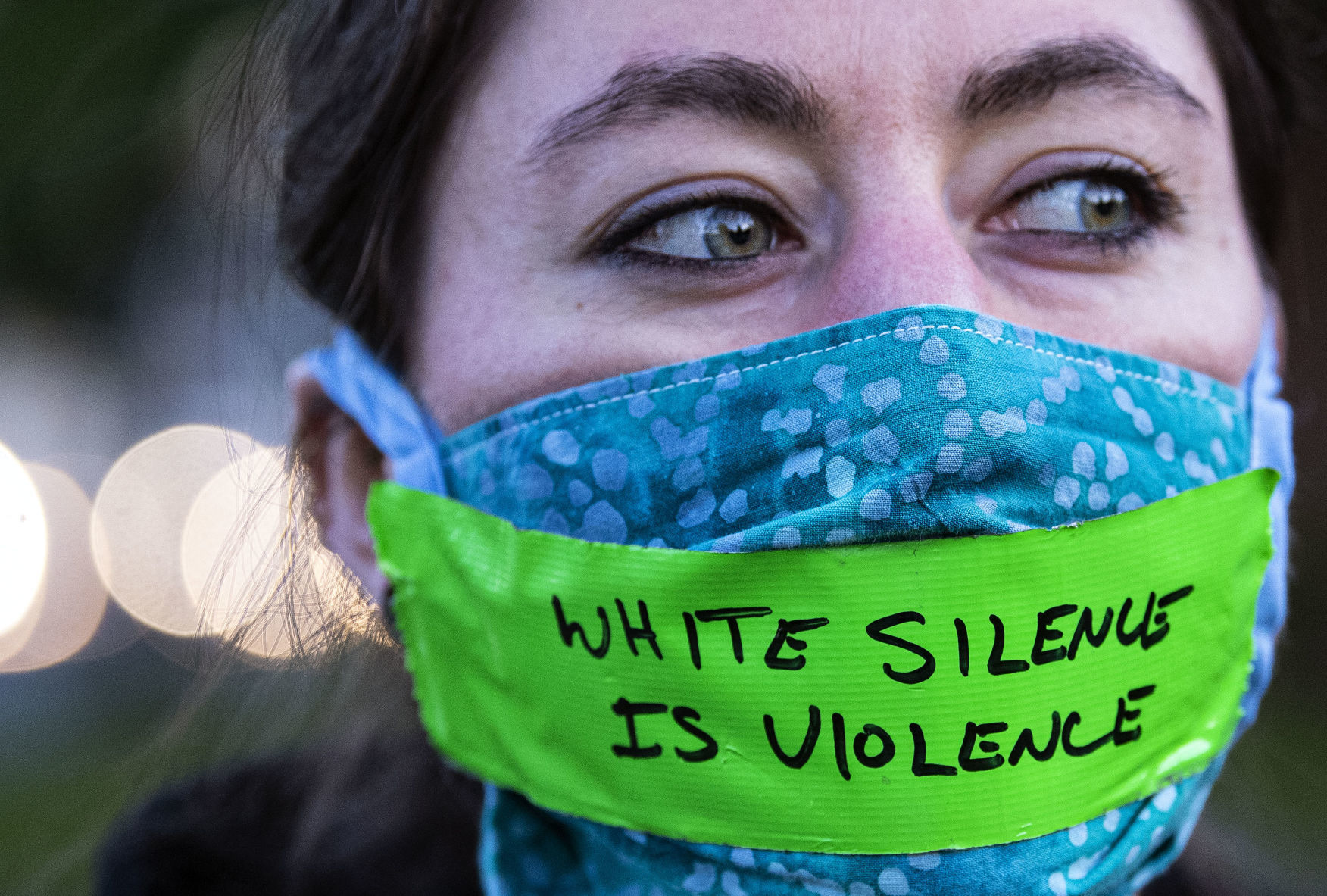"White silence is violence"